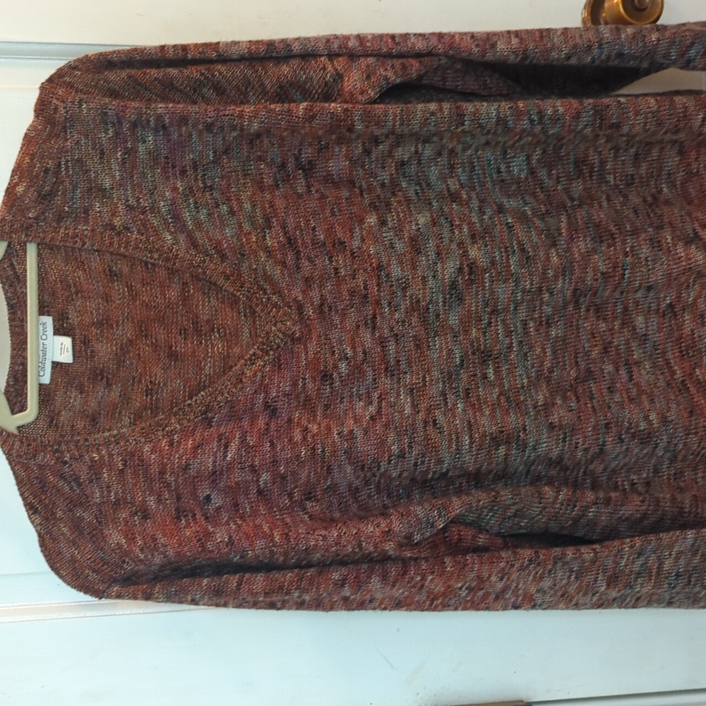 Coldwater Creek sweater copper, gray and browns. 2x